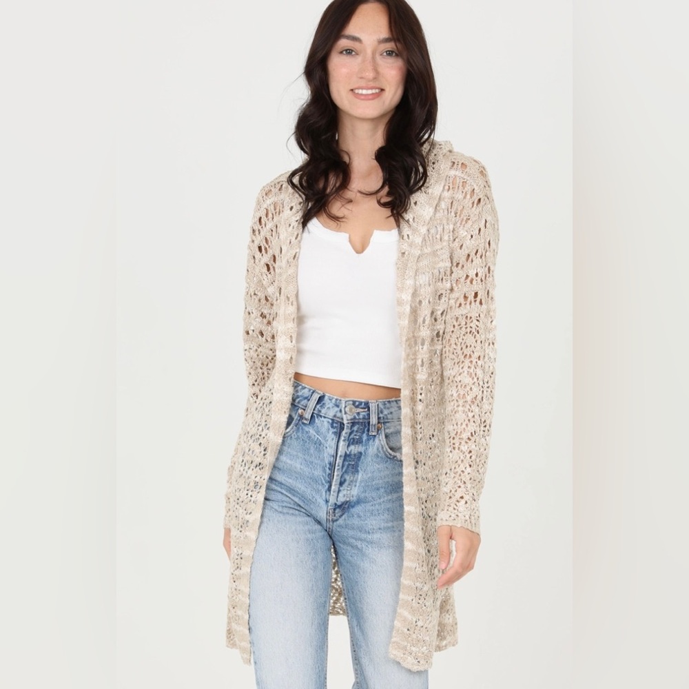 Angie Hooded Cardigan Sweater